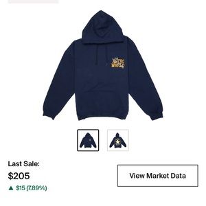 Lightly worn (1-2 times) Travis Scott astros hoodie